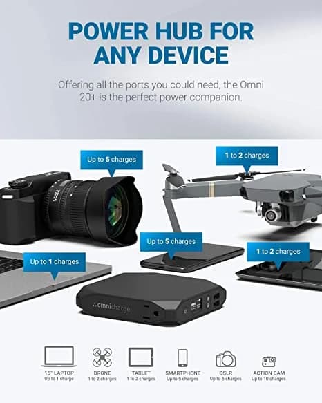 Best Portable Laptop Chargers: Omni 20+