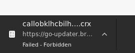 An Error Has Occurred Access Denied Brave Browser Extension - Failed Forbidden download
