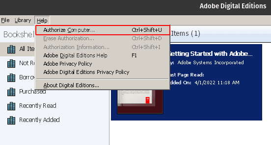 sign in to ade on linux