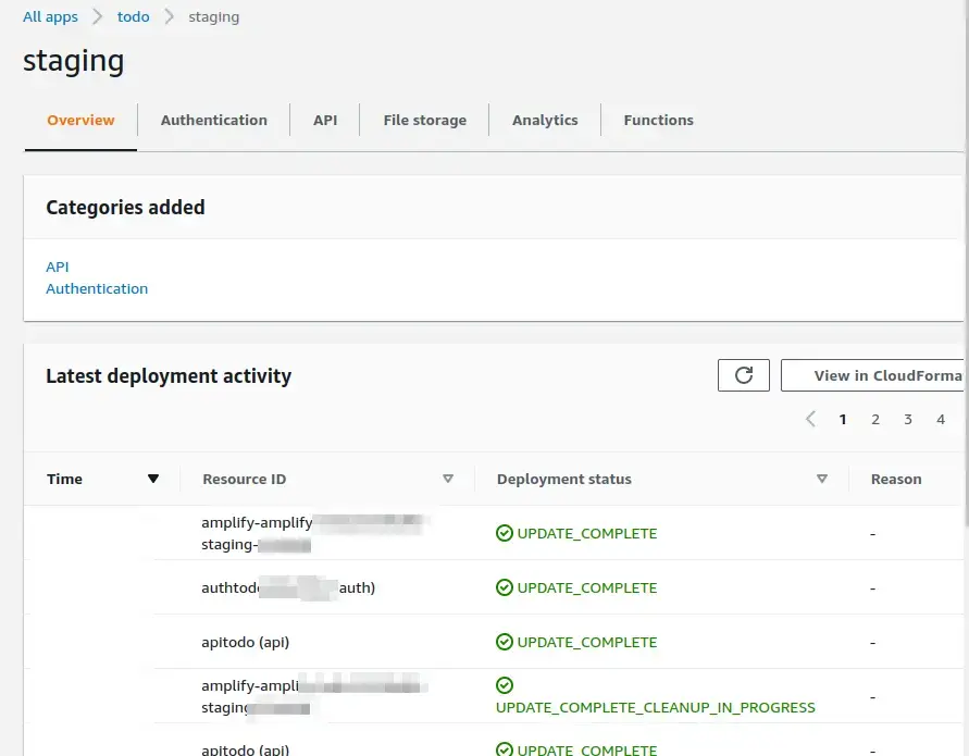 Validate a deployment is in progress error isn't acurate.