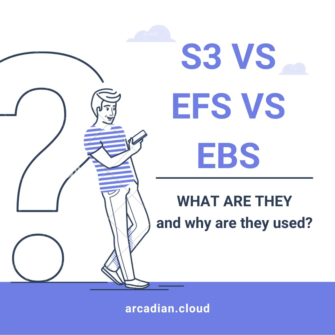 Amazon S3 vs EBS vs EFS - Ultimate guide to what, when, and where cover image
