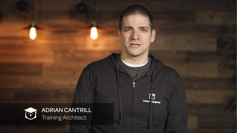 aws first certification with Adrian Cantrill